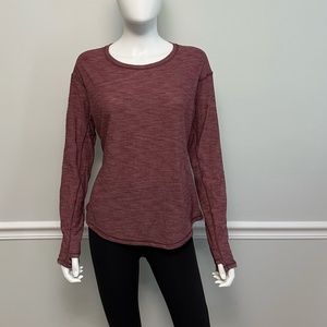 Lululemon Heathered long sleeve top